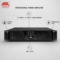 Amplificateur de classe D 2 canaux JSL, amplificateur audio professionnel, montage en rack pour système PA, sonorisation live, équipement DJ, système sonore