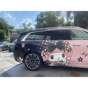 Vinilo para Envolver Automóviles, Diseño Nuevo, Personalizado, Elástico, Brillante, 1.52*17 Metros - Product Image 2