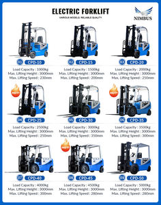 NIMBUS CE EPA EuroV ISO 9001 Zertifizierter Neuer 2,5-Tonnen Elektro-Gabelstapler mit Komfortablem Fahrerlebnis - Product Image 6