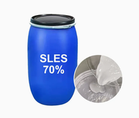 Pâte de SLES (Sodium Lauryl Ether Sulfate) à forte mousseur 70% pour la fabrication de cosmétiques, shampooings, détergents et savons – Matière première tensioactive SDJL