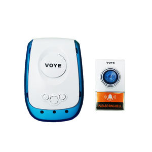 Capteur de porte de carillon de bienvenue alarme sonore prise de <span class=keywords><strong>sonnette</strong></span> <span class=keywords><strong>sans</strong></span> <span class=keywords><strong>fil</strong></span> intelligente avec batterie pour la sécurité domestique <span class=keywords><strong>sans</strong></span> interphone <span class=keywords><strong>et</strong></span> caméra - Product Image 1