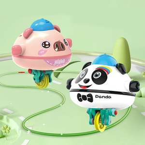 Nuevo Modelo de Juego de Pista de Equilibrio Eléctrico para Caminantes sobre Cuerdas, Figura de Panda y Cerdo Inestable, Cerdo de Equilibrio, Monociclo Eléctrico - Product Image 3