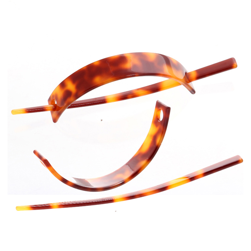 MiDairy французская целлюлозная ацетатная акриловая прямоугольная заколка для волос, вилки для волос, зажимы, аксессуары