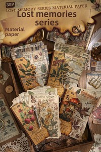 Papel Retro Blanco de la Serie Ji Yu Jian Eslite Lost Memory - Material Base para Libretas DIY - Product Image 5