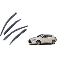 Deflectores de Ventana Laterales para Toyota LC200 2008-2019 Protector de Lluvia Accesorios de Coche