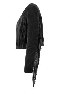 Custom 100% Genuine Black Soft Nappa Leather <b>Women</b>’s <b>Jacket</b> Premium Lining YKK Hardware Private Label OEM/ODM Minimal Luxury - Product Image 3