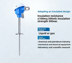 CWDZ553K เซ็นเซอร์วัดอุณหภูมิเทอร์โมคัปเปิลแบบหุ้มเกราะชนิดแทรก ความแม่นยำในการวัดสูง ทนต่ออุณหภูมิสูง - Product Image 2