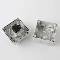 Interrupteur isolateur miniature étanche JOHNN UKF4 Series, interrupteur rotatif isolateur AC, disjoncteur IP65 1P 2P