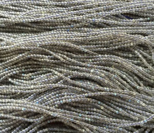 Genuine Natural Translucent <strong>Gray</strong> Labradorite Loose Beads High Grade Round Shape 6mm 8mm 10mm - Product Image 6