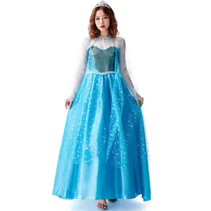 Công Chúa Xinh Đẹp Màu Xanh Câu Chuyện Cổ Tích Trang Phục Cosplay Movie Nhân Vật Ưa Thích Ăn Mặc