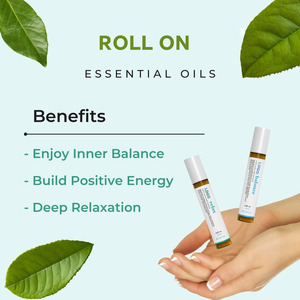 Aceites Esenciales 100% Puros <span class=keywords><strong>de</strong></span> Extracción Vegetal <span class=keywords><strong>en</strong></span> Roll-On, Mezcla <span class=keywords><strong>de</strong></span> Aceites <span class=keywords><strong>de</strong></span> Menta, Lavanda y Eucalipto, Relajación Profunda, Alivio <span class=keywords><strong>del</strong></span> Estrés y <span class=keywords><strong>del</strong></span> Sueño - Product Image 6