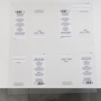 Promotion décorative lisse de film transparent adapté aux besoins du client de feuille d'APET avec l'utilisation chimique matérielle molle de LLDPE étanche à l'humidité
