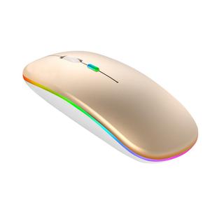 <span class=keywords><strong>Souris</strong></span> optique de jeu sans fil, 2.4Ghz, batterie au Lithium Rechargeable, silencieuse, éclairage LED coloré, pour ordinateur - Product Image 5