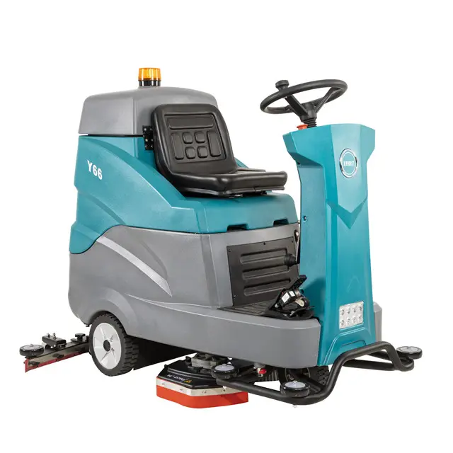 Baiyun Cleaning Y66-Y66B Floor Scrubber Equipment Ride-on Floor Scrubber Equipment Electric Scrubber