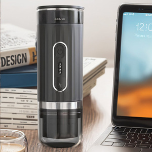 Cafetera Automática Pequeña, Cafetera de Cápsulas con Calentamiento Automático, Molino de Café Eléctrico Portátil Inalámbrico para <span class=keywords><strong>Camping</strong></span> - Product Image 4