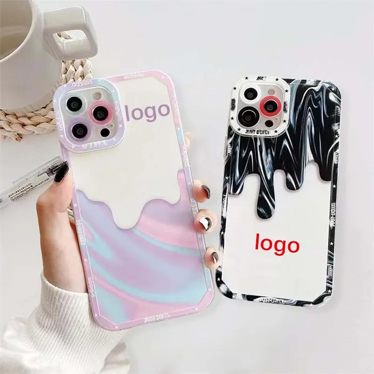 Silicone Shell Soft TPU Design Cool Luxury Slim Shockproof Protective Cow Cute Print Phone Case For iPhone 13 12 11