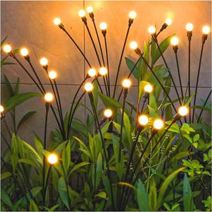 Lampes solaires de <span class=keywords><strong>jardin</strong></span>, lumière oscillante en forme d'étoile, oscillant au <span class=keywords><strong>vent</strong></span>, lampes solaires d'extérieur pour la décoration de la cour, du patio, du chemin - Product Image 1
