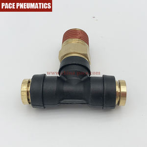 وصلات فرامل هوائية ذكرية مركبة بنظام الدفع للربط بمقاسات 1/4 و3/8 و1/2 و5/8 بوصة - Product Image 3