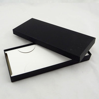 Boîte d'emballage cadeau avec cravate rectangulaire personnalisée pour hommes