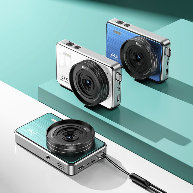 BENJIE A8 Mini Portable Digital IPS Camera 2.7K Resolution 128GB Storage for Students and Travelers Price