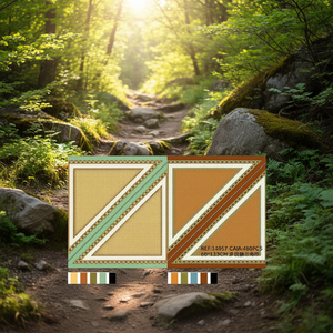 Sciarpa triangolare multifunzionale 60x135 cm per uso esterno con motivo geometrico - Product Image 3