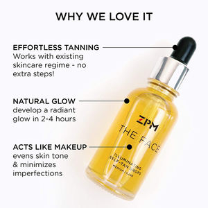 ZPM OEM/ODM Offre Spéciale de marque <span class=keywords><strong>privée</strong></span> 100% naturel sans soleil rajeunissant autobronzant sérum pour <span class=keywords><strong>le</strong></span> visage bronzage gouttes Anti-âge - Product Image 3