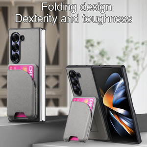 Étui de protection magnétique pour cartes pour <span class=keywords><strong>Samsung</strong></span> Galaxy <span class=keywords><strong>Z</strong></span> <span class=keywords><strong>Fold</strong></span> 7, compatible avec <span class=keywords><strong>Samsung</strong></span> <span class=keywords><strong>Fold</strong></span> 6, pour téléphone pliable professionnel - Product Image 5