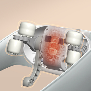 Masajeador de cuello y hombros eléctrico portátil <span class=keywords><strong>Popular</strong></span> al mejor precio, compresa caliente, relajación y curación de espalda - Product Image 4