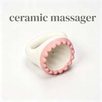 Offre Spéciale : Masseur en Céramique Grand Format, Outil de Massage Corporel et Facial Gua Sha en Céramique