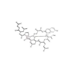 Broches de estructura Molecular para maestro de enfermería, insignias de fórmula química, EKG, joyería de Química, regalo