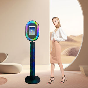 DSLR Fotohokje Machine Ovale Salsa Fotohokje Behuizing voor Bruiloften Feesten Evenementen iPad Surface Pro Compatibel Leuke Sale Verhuur - Product Image 1