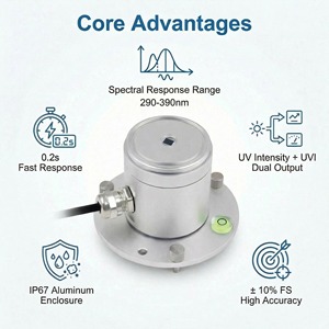 Sensor UV OHTS1092 |   RS485 Modbus RTU |   Protección IP67 |   Precisión del ±10% |   Grado Industrial - Product Image 3