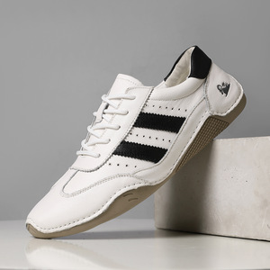 Zapatillas Clásicas Transfronterizas de Moda para Parejas, de Caña Baja, de Cuero Genuino Sólido y Tela Transpirable - Product Image 4