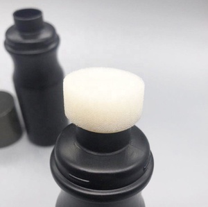Plastic <b>Foundation</b> Bottle for Shoe Polish With Cleaning Sponge Applicator - Product Image 2