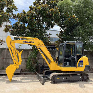 Excavadora usada 99% nueva KOMATSU PC56 6Ton Japón buenas condiciones Mini excavadora usada Komatsu PC55 PC56MR con EPA CE bajo funcionamiento - Product Image 4