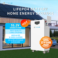 Batería de Iones de Litio LiFePO4 de 51.2V 314Ah 16kWh, Compatible con Red Híbrida, Protección IP65, con Ruedas