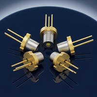 Diode laser rouge 650 nm 5 mW avec boîtier PD TO18 5,6 mm pour applications d'alignement et d'équipements optiques
