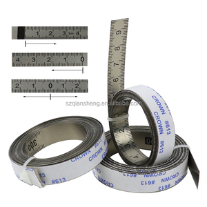 Misuratore a nastro per binari a T <span class=keywords><strong>da</strong></span> 1M-6M, autoadesivo, in acciaio inossidabile, con scala metrica, per tavoli <span class=keywords><strong>da</strong></span> fresatura e seghe circolari, strumento per la lavorazione del legno - Product Image 1