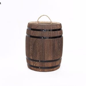 Mini-boîte en bois vintage avec couvercle Mini baril <span class=keywords><strong>vide</strong></span> pour seaux à glace et bacs à boissons <span class=keywords><strong>Prix</strong></span> compétitifs - Product Image 1