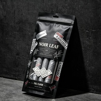 Sacs d'emballage de tabac personnalisés en gros avec fenêtre transparente, scellés sur 3 côtés, de haute qualité, avec votre logo imprimé