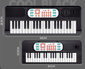 Giocattoli per organi elettronici di 3-6 anni <span class=keywords><strong>studiosi</strong></span> iniziano l'organo elettronico di musica multifunzione con giocattoli per microfono - Product Image 4