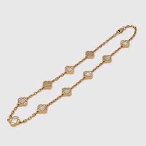 Inspire paslanmaz çelik erkek takı toptan oniks yonca taş kolye 5 renkler beyaz siyah mavi yeşil kırmızı için parti hediye - Product Image 2