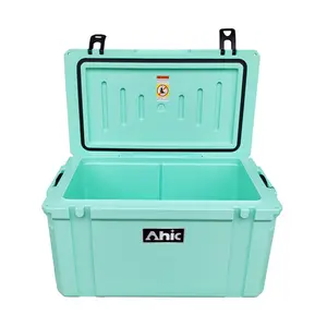 caja de 80l Suppliers-Caja de hielo de plástico rotomoldeado 75qt, cofre de hielo, Enfriador de cerveza, 80L