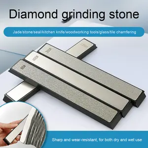 Cuchillo de cocina portátil de <span class=keywords><strong>esmeril</strong></span> y tijeras, artefacto afilador, herramienta de molienda de acero de ángulo <span class=keywords><strong>fijo</strong></span> para tallar Jade y piedra - Product Image 5