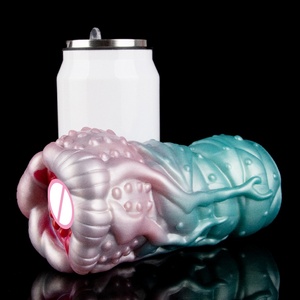 Fantasy Male Masturbator with Soft Silicone Bubble Design Single Channel Adult Sex <b>Toy</b> <b>for</b> <b>Men</b> - Product Image 3