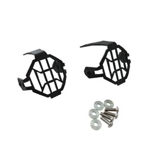 Couvre-phares antibrouillard auxiliaires pour moto Yongjin pour <span class=keywords><strong>BMW</strong></span> R1200GS ADV F800GS K1600 F700GS, couvre-phares antibrouillard LED noirs - Product Image 2
