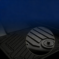 Tapis de sol de voiture sur mesure de luxe, tapis de voiture toutes saisons, tapis 3D pour Hyundai Tucson 2016-2021, tapis de sol intérieur en TPE double couche