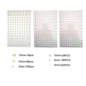 3D Luminosa Dot Bubble Wall Sticker Raggiante Pentagramma Carta <span class=keywords><strong>Da</strong></span> Parati Creativa Soggiorno camera <span class=keywords><strong>Da</strong></span> Letto Della <span class=keywords><strong>Parete</strong></span> Della Decorazione Della Casa Per Il Capretto Murale - Product Image 6