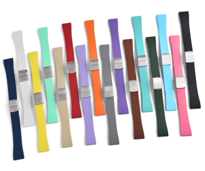 Correa de Reloj de Goma FKM con Textura Esmerilada Juelong, Liberación Rápida, <span class=keywords><strong>16mm</strong></span> 18mm 19mm 20mm 21mm 22mm, Correa de Goma Ajustable - Product Image 2