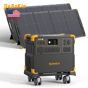 Centrales électriques portables AC 4200W, générateur solaire pour les voyages et les pannes de courant - Product Image 1